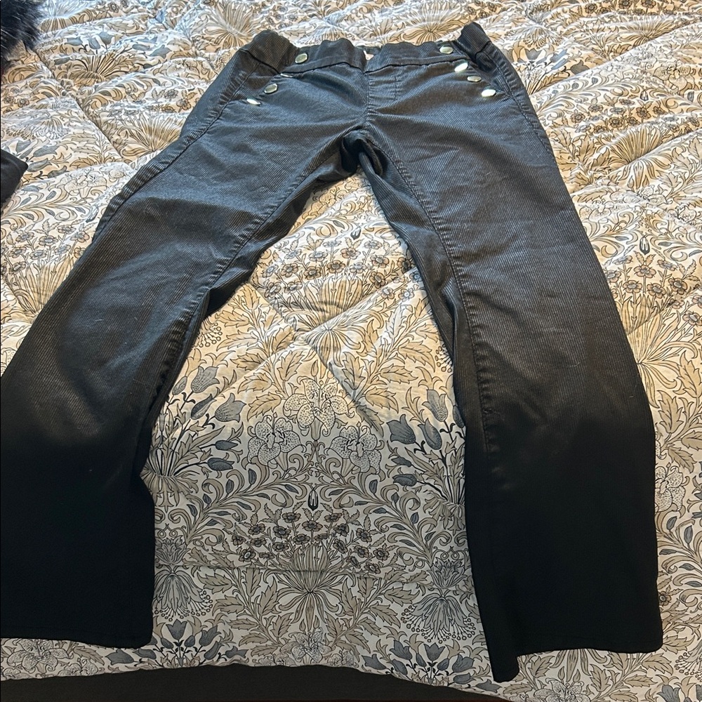 BEVY FLOG Black Boot Cut Pants